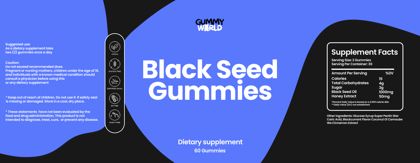 Gummy World - Blackseed Gummies
