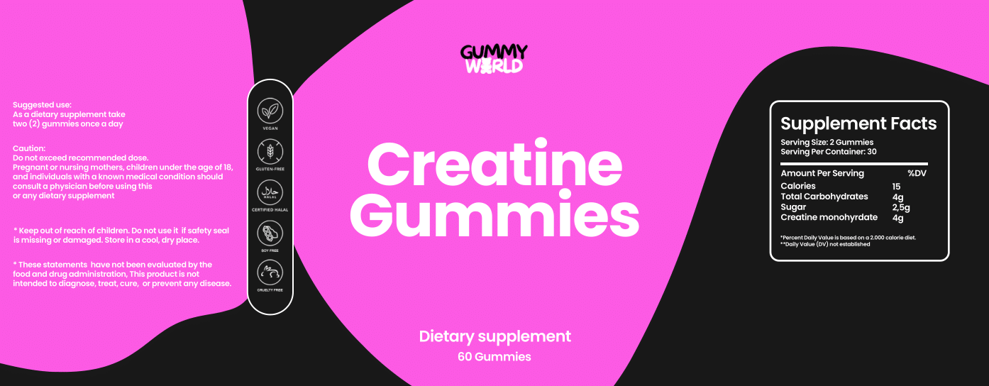 Gummy World - Creatine Gummies