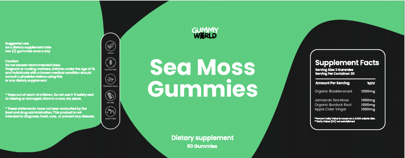 Gummy World - Sea moss Gummies
