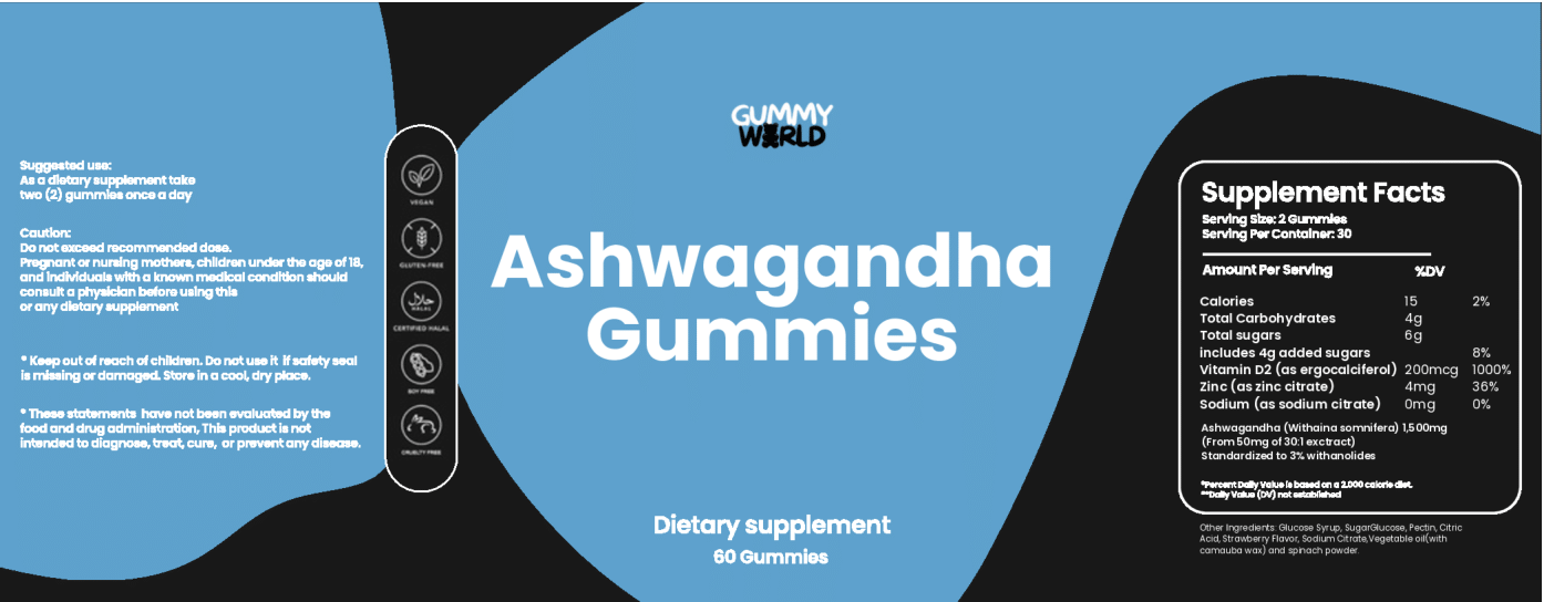 Gummy World - Ashwaganda Gummies
